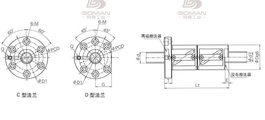 KURODA GR5012DD-DALR 日本黑田精工丝杆如何